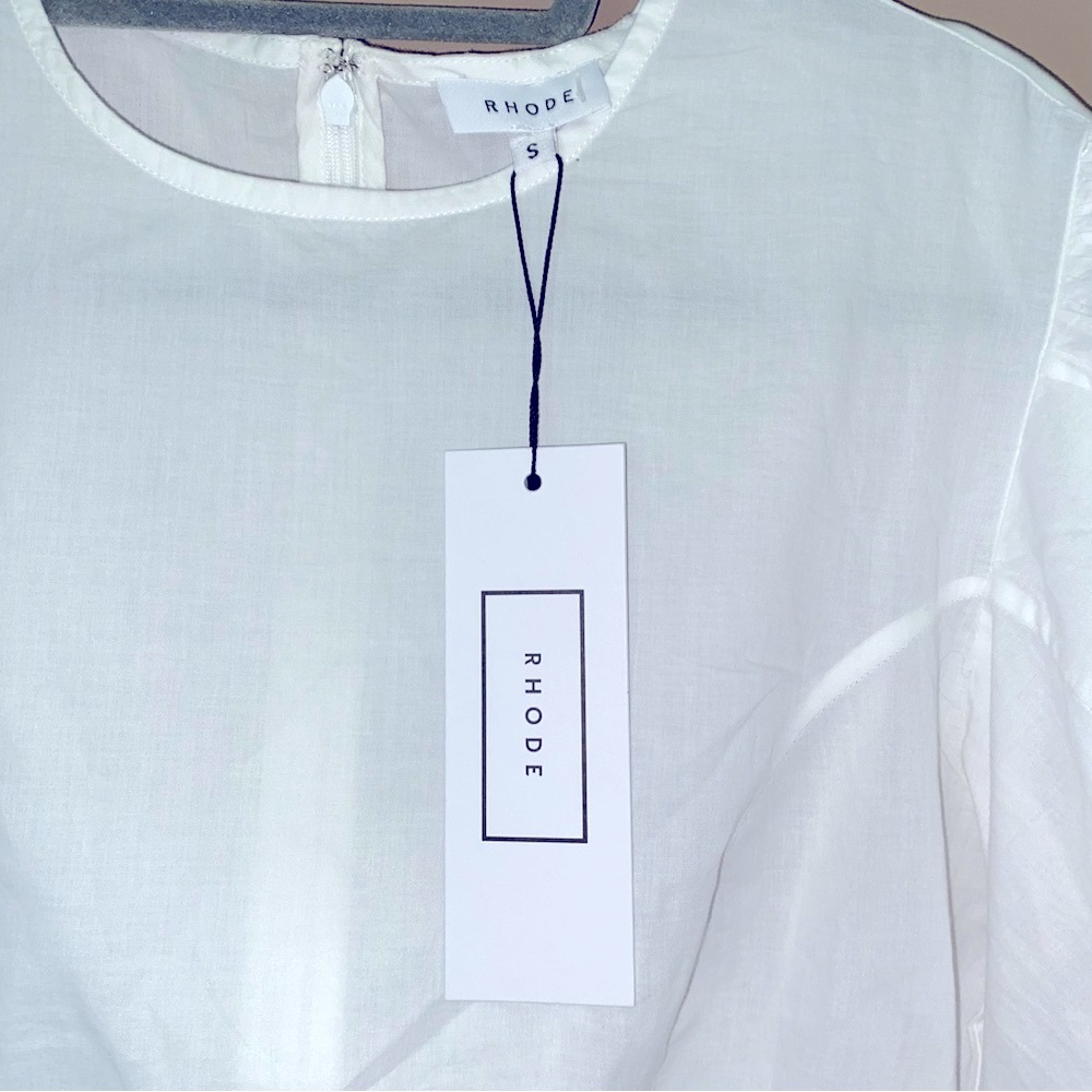 NEW $398 Revolve Rhode Pia Dress White Small NWT - Picture 6 of 16